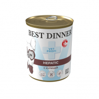 Best Dinner Vet Profi Hepatic, корм для собак (курица)